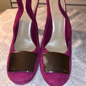 Dior Pink Slingbacks